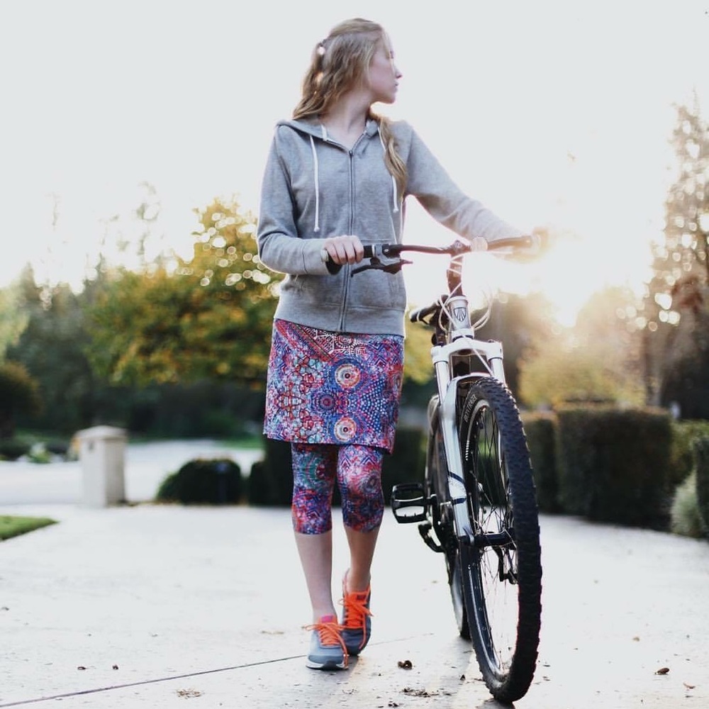 Sweet Lemon Thyme athletic skirt